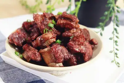 Red burn ribs