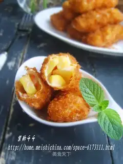 Cream fruit salad
