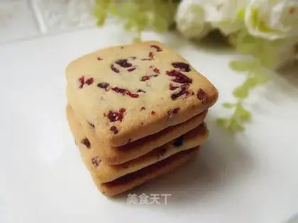 Cranberry cookies