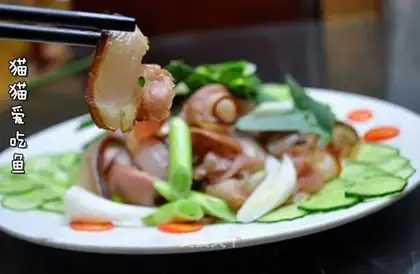 Garlic meat