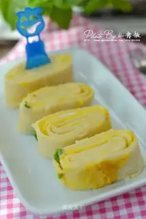 Onion omelet