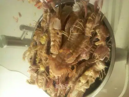 Skinned shrimp