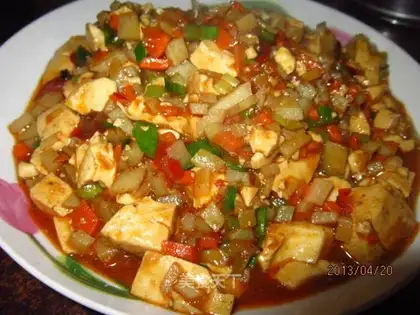 Soy sauce tofu