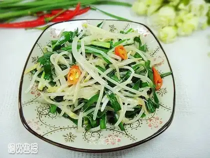 The bean sprouts