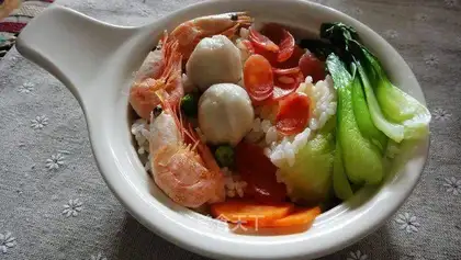 Sausage rice