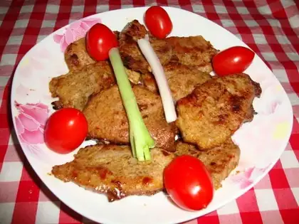 Onion pork chop