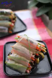 Crystal melon rolls