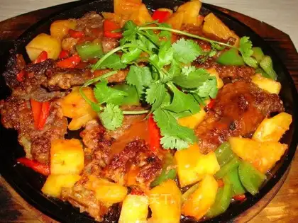 Pineapple steak
