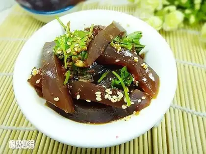 Black rice soup