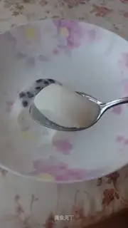 Milk bean pudding