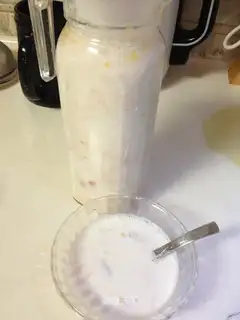 Cucumber milk