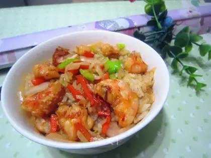 Shrimp rice