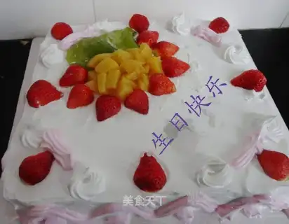 Strawberry cake