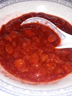 Strawberry sauce