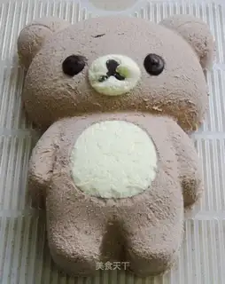 Easy bear ice cream cake