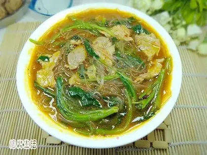 Spinach fan meatmeat