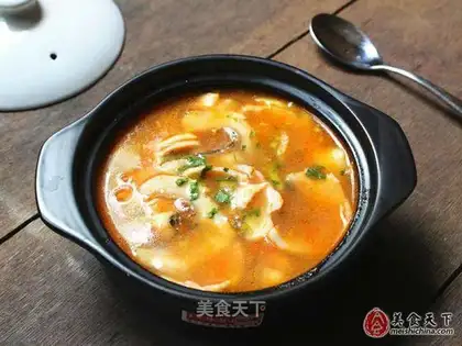 Tomato fish soup