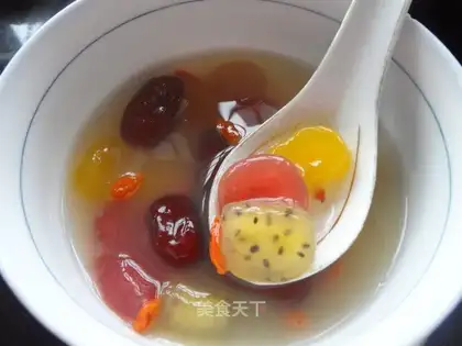 Fruit and potatoes