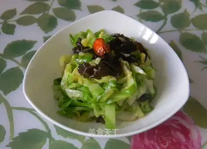 Wood and cabbage