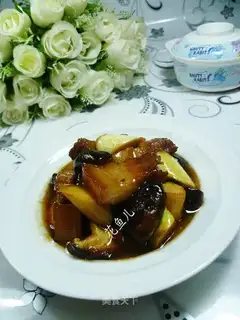 Flaming mushrooms