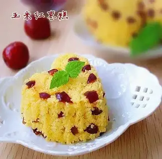 Corn date cake