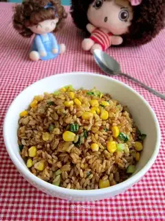 Soy sauce, fried rice