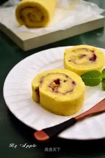 Mango blueberry roll