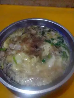 Frozen duck egg soup