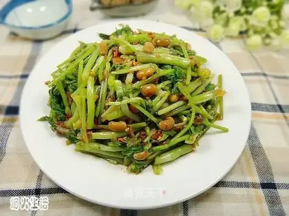Celery with beans