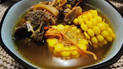 The cornbone soup