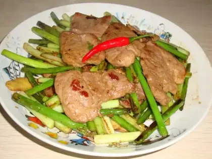 Garlic pork