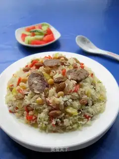 Weenie grabs rice