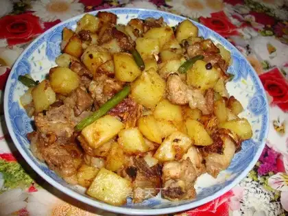 Potato ribs