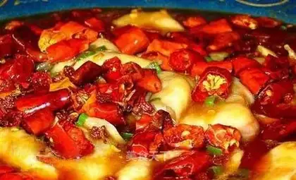 Boiled fish