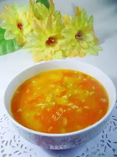 Carrot meat and rice