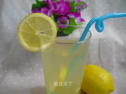 Honey lemon tea