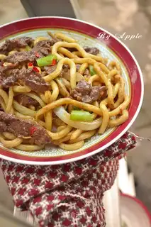 Black pepper beef oatmeal