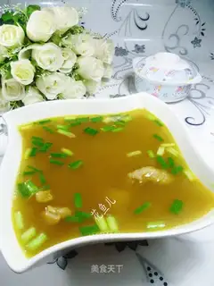 Curry fan beef soup