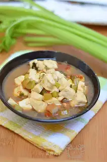 A casserole tofu