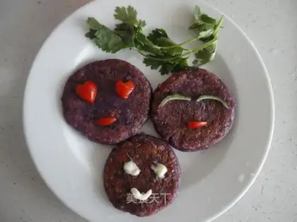 Potato bean slag rice cake
