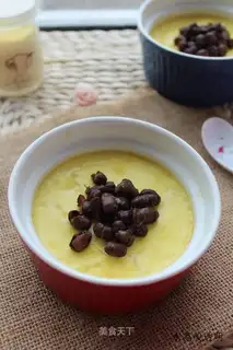Red bean rice pudding