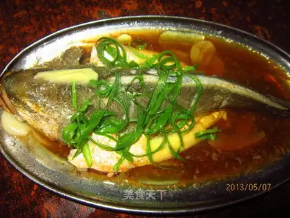 Fresh yellow fish