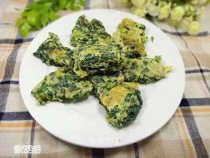 The spinach egg stand