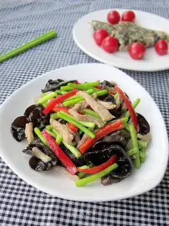 Garlic ear meat