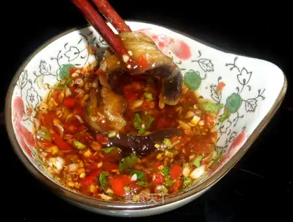 Pine pepper and eggplant