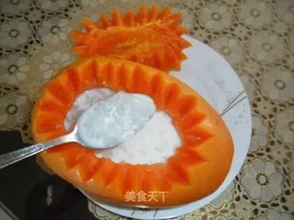 Pumpkin's milk and snow clams
