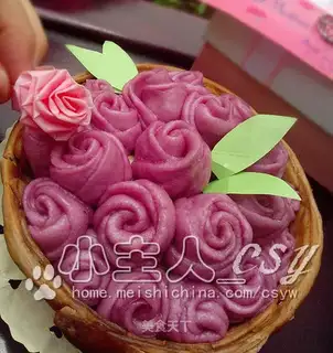 Simulate the rose basket