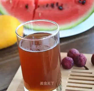 Sour plum soup