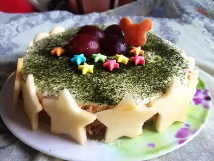 Cheese and lemon cake