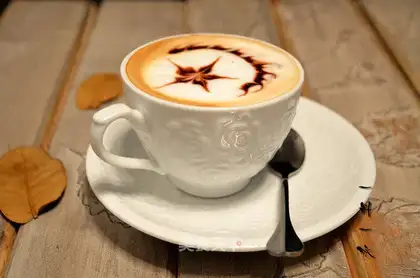 Plum coffee